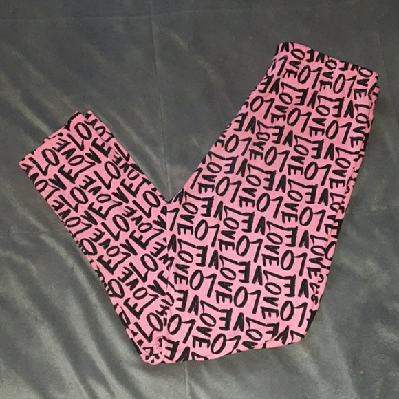 Dreamstar Other - 5/$25. Dreamstar 14/16 pink/black love leggings